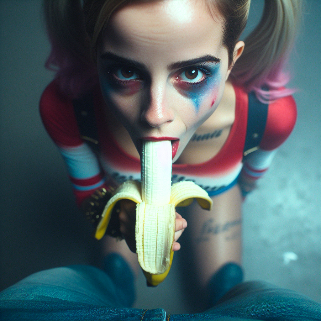 HVWVJjru Emma Watson as Harley Quinn banana gens 32.png